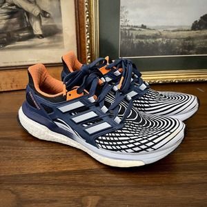 Adidas Energy Boost 2.0 Women's Size 7 Running Shoes Noble Blue White